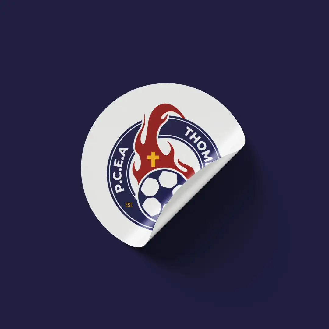 P.C.E.A Thome FC Sticker - Image 5